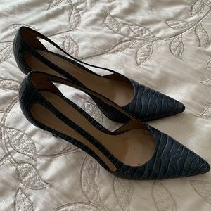 Ann Taylor Blue High Heel Pumps